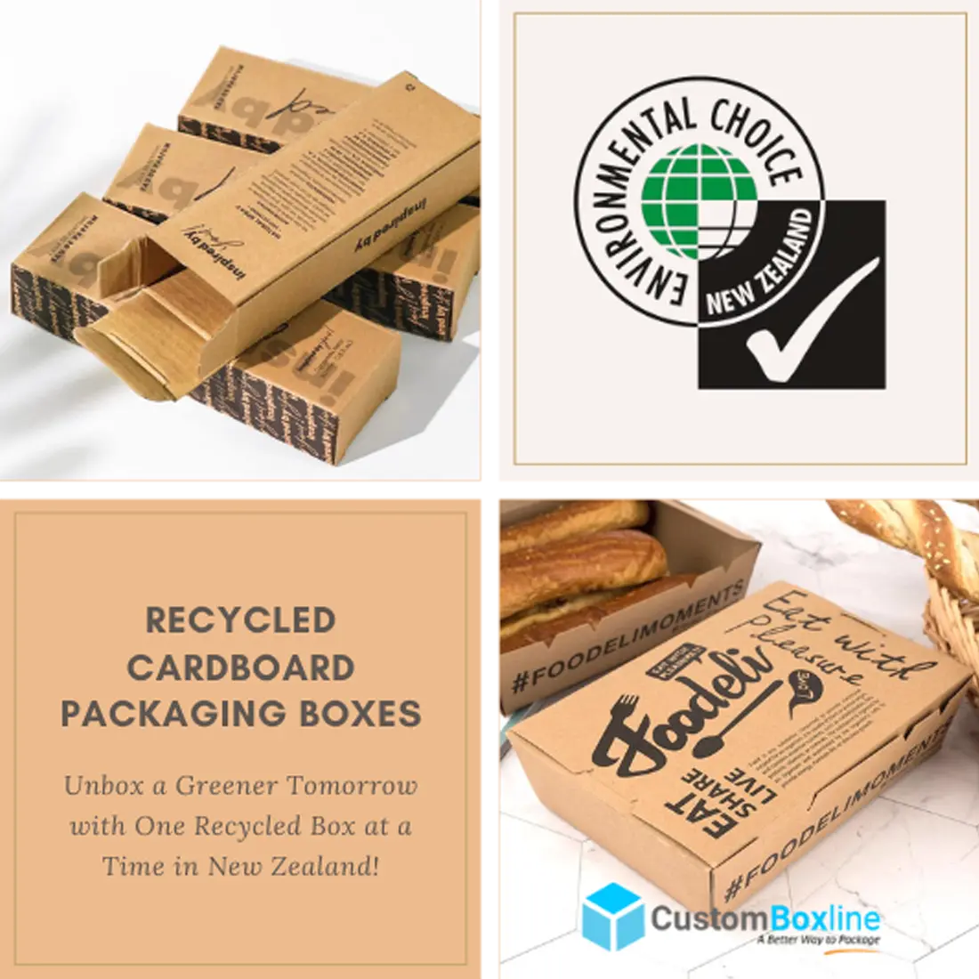 Recycled Cardboard Packaging Boxes