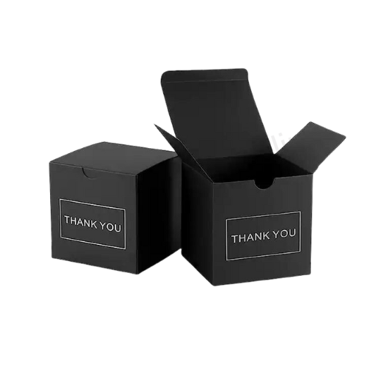 Black Cardboard Box Packaging